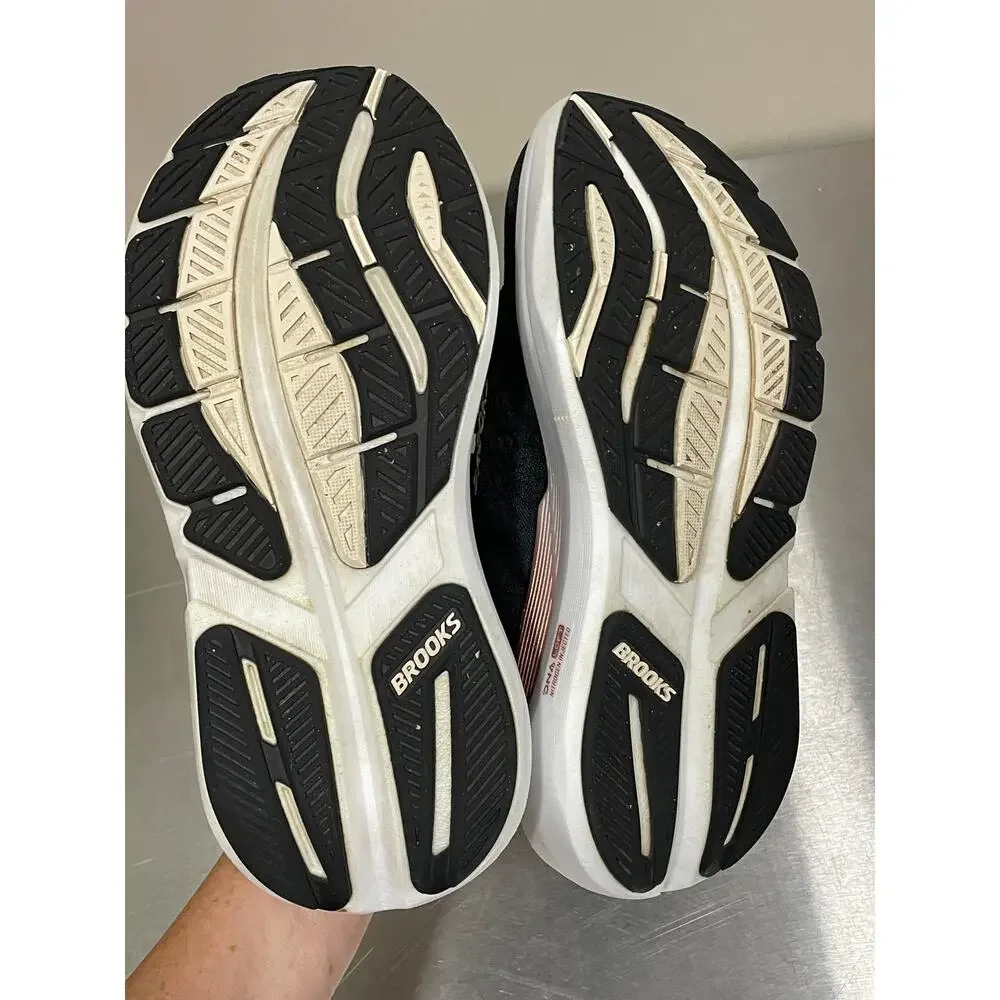 Brooks Women's Ghost Max 3 Running Shoes Black Rose Gold Size 7